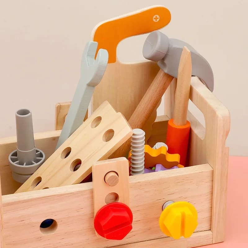 Kit de Ferramentas Montessori Brinquedo