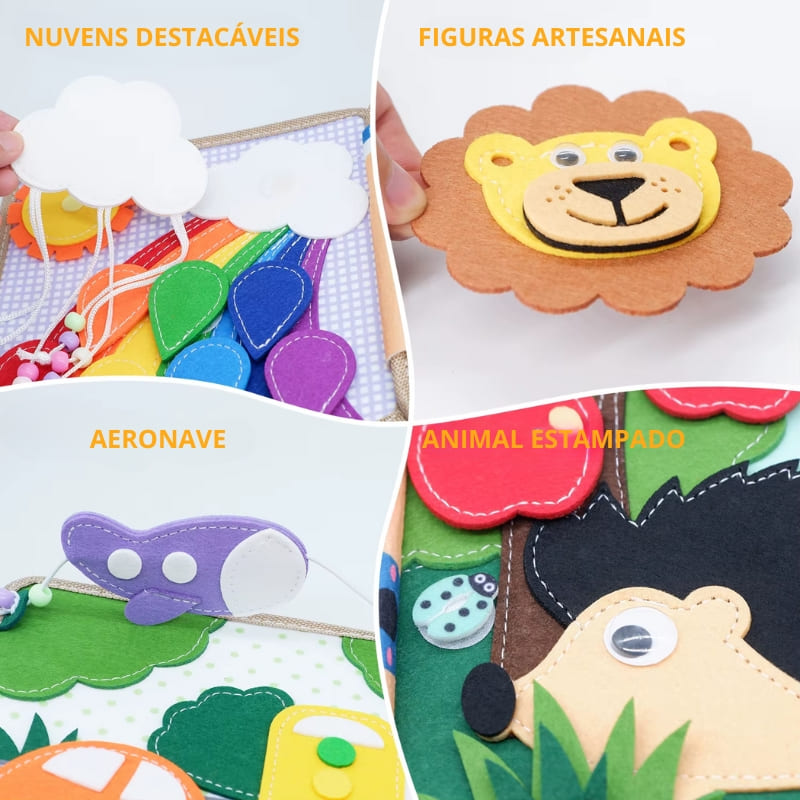 Livro Infantil Montessori