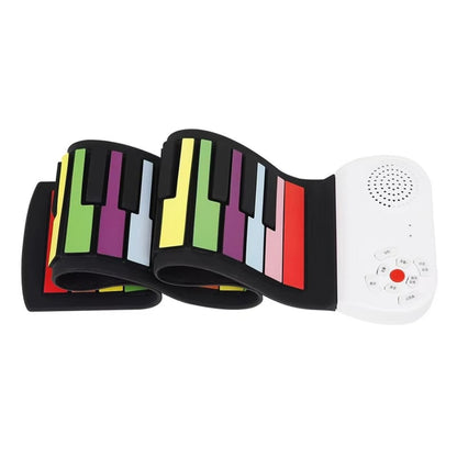 Piano Infantil Portátil - 49 Teclas Dobrável