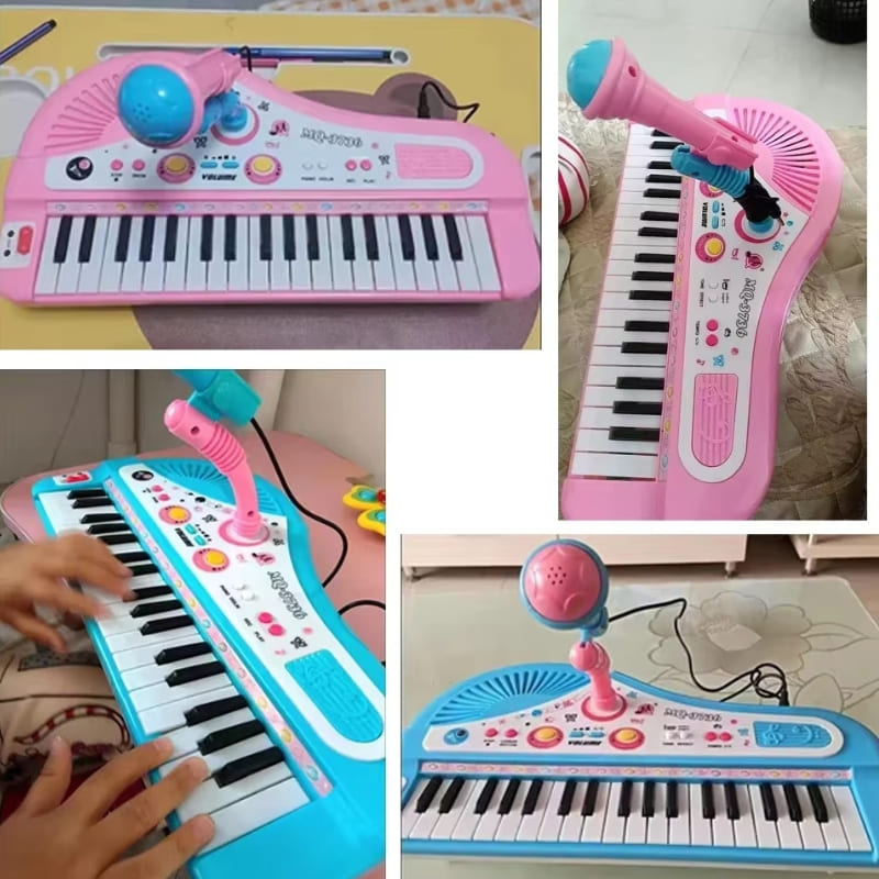 Piano Infantil com Microfone