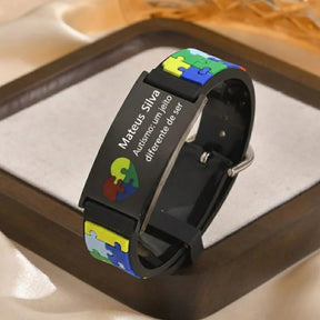 Pulseira Autista Personalizada