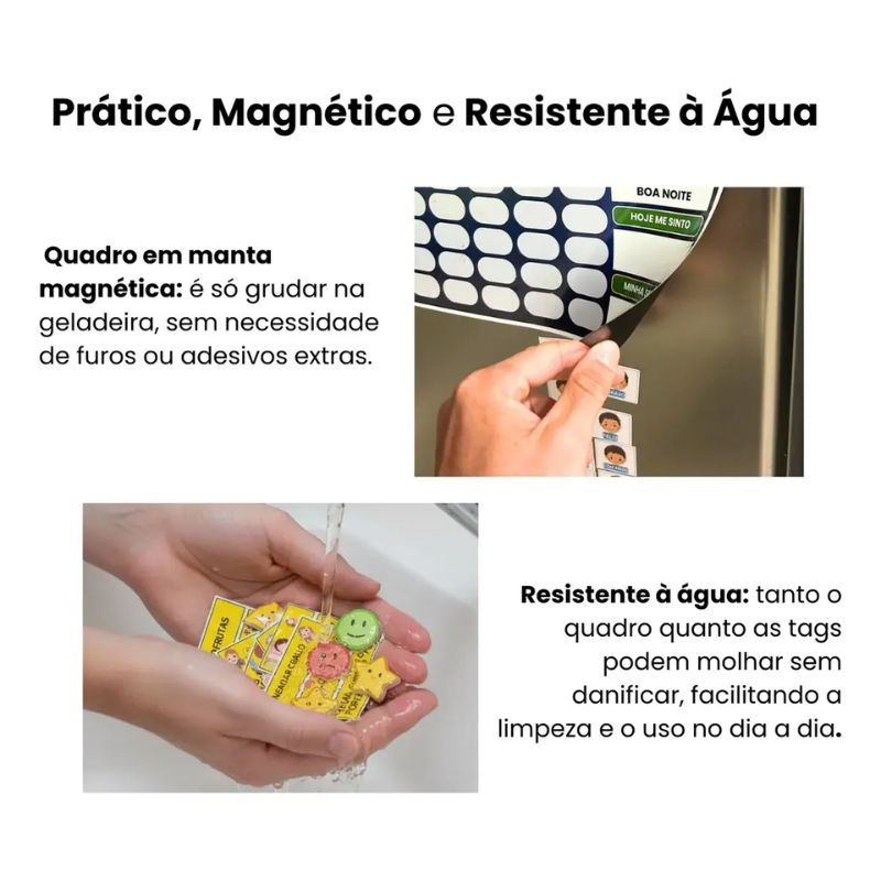 Quadro de Rotina Infantil