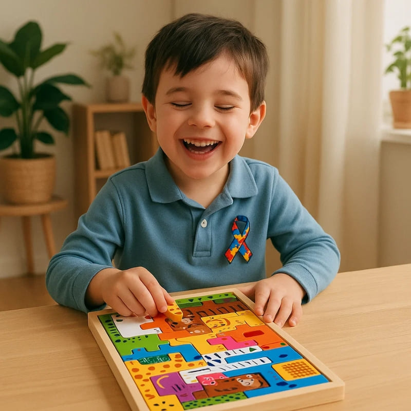 Quebra Cabeça Autismo