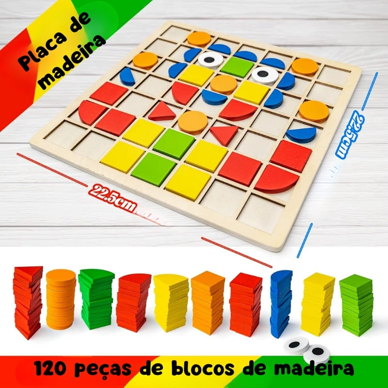 Quebra Cabeça Autismo 120 Peças