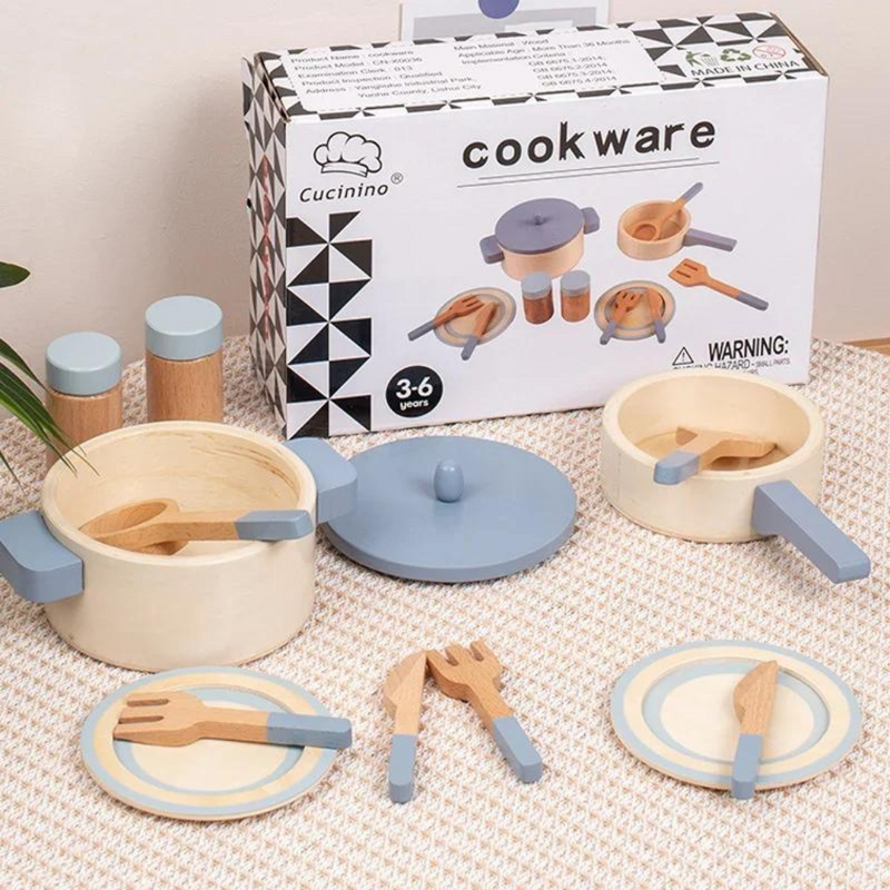 Kit de Cozinha de Brinquedo - Loja Brinquedos Para Autismo 2