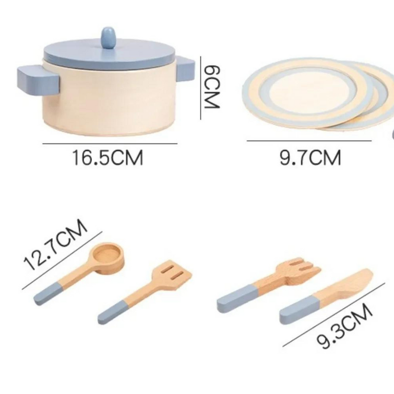 Kit de Cozinha de Brinquedo - Loja Brinquedos Para Autismo 5